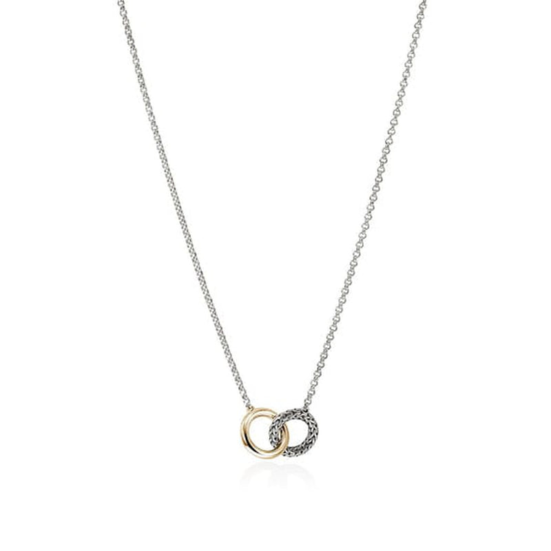 JH Essential Linked Necklace, Gold, Sterling Silver - NZZ98707-John Hardy-Renee Taylor Gallery