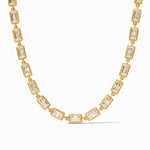 Baguette Tennis Necklace - Cubic Zirconia-Julie Vos-Renee Taylor Gallery