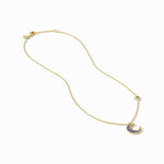 Luna Delicate Necklace Sapphire Blue-Julie Vos-Renee Taylor Gallery