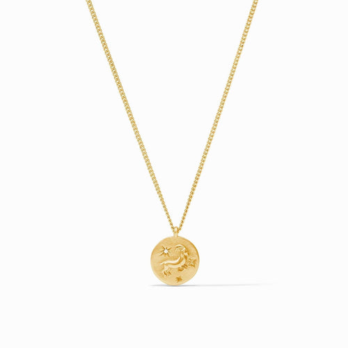 Zodiac Delicate Necklace - Capricorn - Cubic Zirconia-Julie Vos-Renee Taylor Gallery