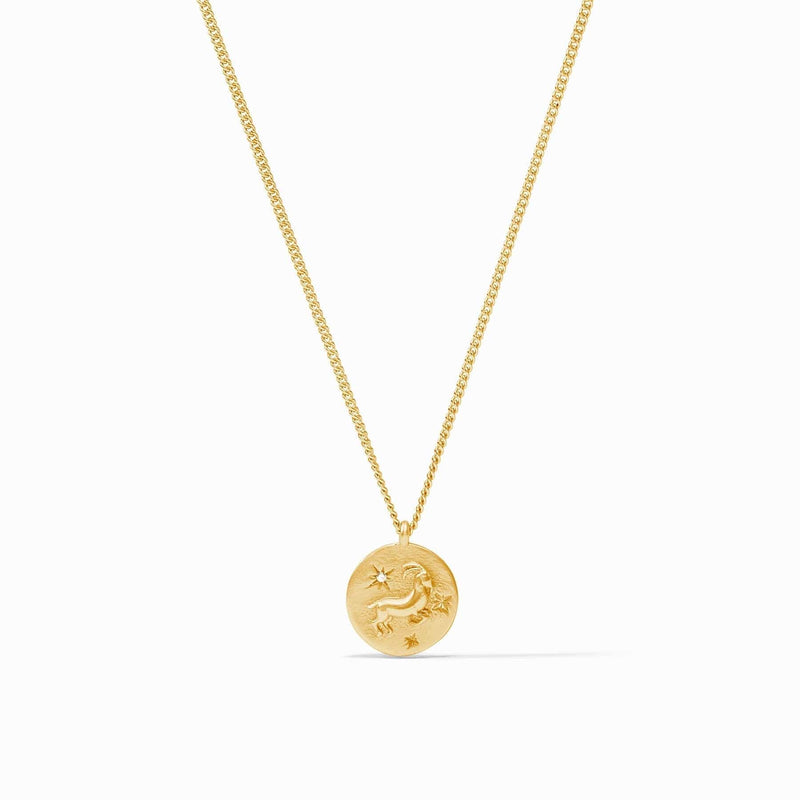 Zodiac Delicate Necklace - Capricorn - Cubic Zirconia-Julie Vos-Renee Taylor Gallery