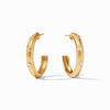 Noel Stone Hoop Earrings - Cubic Zirconia-Julie Vos-Renee Taylor Gallery