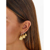 "CILIEGINE" Gold Ball Drop Earrings w/ Diamonds Details (MEDIUM) - OS16-583-Nanis-Renee Taylor Gallery