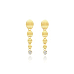 Ivy "Nuvolette" Gold and Diamonds Charming Drop Earrings - OS27-538-Nanis-Renee Taylor Gallery