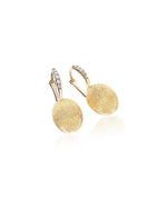 "Baby Ciliegine" Gold Ball Drop Earrings with Diamonds Details - OS41-583-Nanis-Renee Taylor Gallery