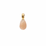 Peach Moonstone 24K Gold Vermeil Pendant-Joyla-Renee Taylor Gallery