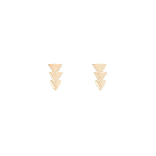 Triple Sense Earrings - PEN0712ORO0000U-UNO de 50-Renee Taylor Gallery