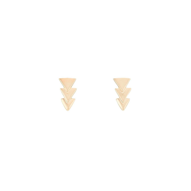 Triple Sense Earrings - PEN0712ORO0000U-UNO de 50-Renee Taylor Gallery