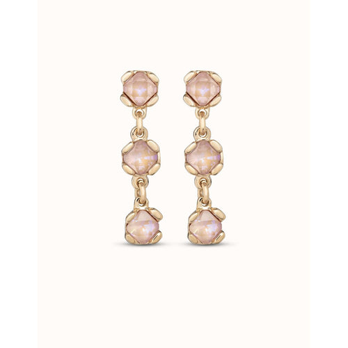 Sublime Gold/Pink Earrings-UNO de 50-Renee Taylor Gallery