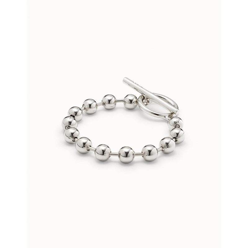 On/Off Sterling Silver Sterling Silver Plated Bracelet - PUL1903MTL-UNO de 50-Renee Taylor Gallery