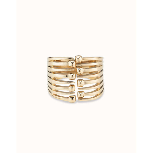 Matching Bracelet - Gold-UNO de 50-Renee Taylor Gallery