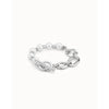 Pearl & Match Bracelet - Silver-UNO de 50-Renee Taylor Gallery