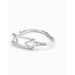 Ser Without Complex Sterling Silver Plated Bracelet - PUL2485BLNMTL0M-UNO de 50-Renee Taylor Gallery