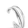 Sterling Silver-Plated Bracelet - PUL2440MTL0000M-UNO de 50-Renee Taylor Gallery