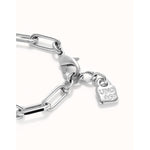 Ser Brave Sterling Silver Plated Bracelet - PUL2468MTL0000-UNO de 50-Renee Taylor Gallery