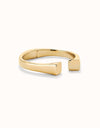 18K Gold Plated Bangle Bracelet - PUL2493ORO-UNO de 50-Renee Taylor Gallery