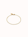 18K Gold-Plated Bracelet with Oval Links - PUL2561ORO-UNO de 50-Renee Taylor Gallery