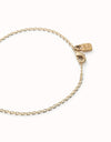 18K Gold-Plated Bracelet with Oval Links - PUL2561ORO-UNO de 50-Renee Taylor Gallery