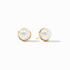 Penelope Stud Earrings - Pearl-Julie Vos-Renee Taylor Gallery