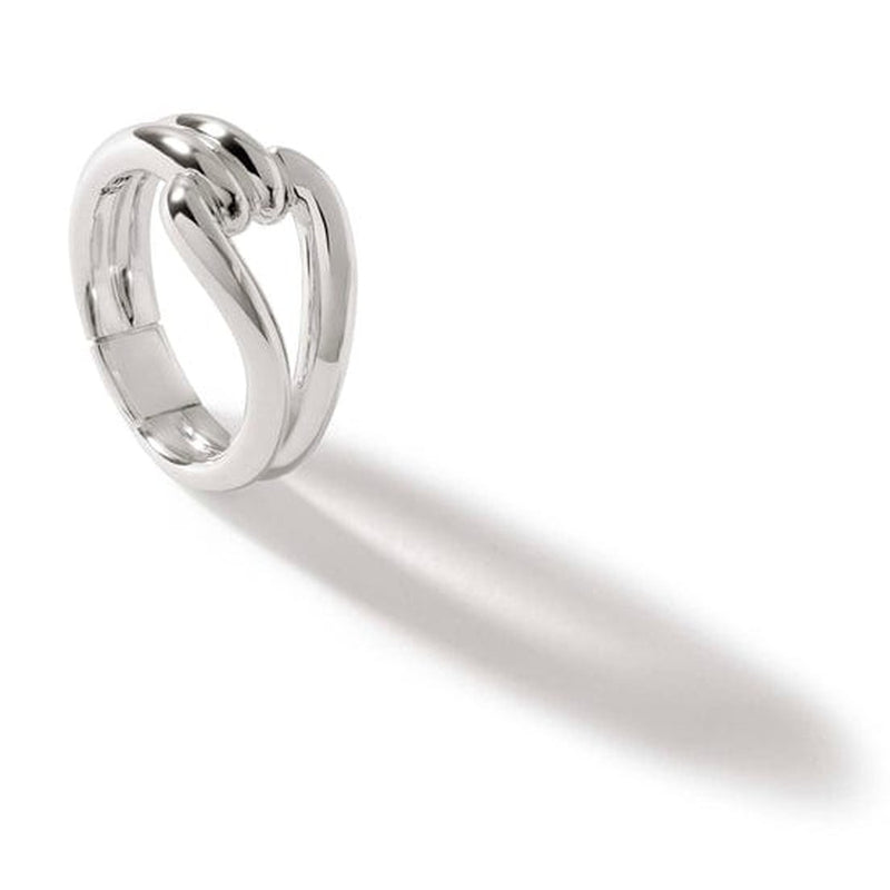 Surf Link Ring, Sterling Silver - RB901081-John Hardy-Renee Taylor Gallery