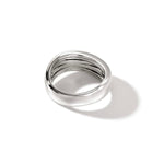 Surf Ring, Sterling Silver, Wide - RB901110X-John Hardy-Renee Taylor Gallery