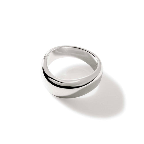 Surf Ring, Sterling Silver, Wide - RB901110X-John Hardy-Renee Taylor Gallery