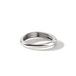 Surf Ring, Sterling Silver, Diamonds, Slim - RBP9011182DIX-John Hardy-Renee Taylor Gallery