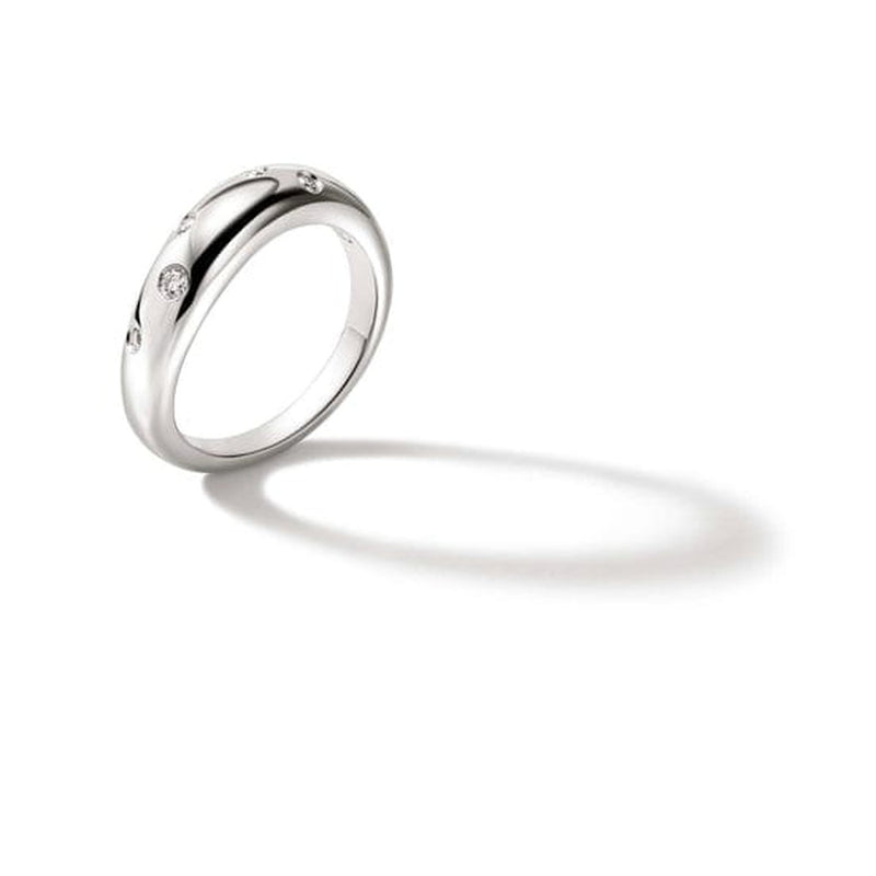 Surf Ring, Silver, Diamonds - RBP9011192DI-John Hardy-Renee Taylor Gallery