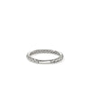 JH Essential Pavé Band Ring, Sterling Silver, Diamonds - RBP987032DI-John Hardy-Renee Taylor Gallery