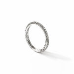 JH Essential Pavé Band Ring, Sterling Silver, Diamonds - RBP987032DI-John Hardy-Renee Taylor Gallery