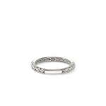 JH Essential Pavé Band Ring, Sterling Silver, Diamonds, 2.5MM - RBP987042DI-John Hardy-Renee Taylor Gallery