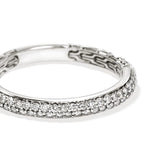 JH Essential Pavé Band Ring, Sterling Silver, Diamonds, 2.5MM - RBP987042DI-John Hardy-Renee Taylor Gallery