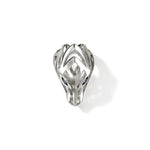 Naga Saddle Ring, Sterling Silver - RBS603411BSP-John Hardy-Renee Taylor Gallery