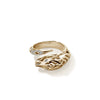 14K Gold & Diamond Naga Ring - RGGX603552-John Hardy-Renee Taylor Gallery