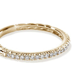 JH Essential Pavé Band Ring, Gold, Diamonds - RGGX9870322DI-John Hardy-Renee Taylor Gallery