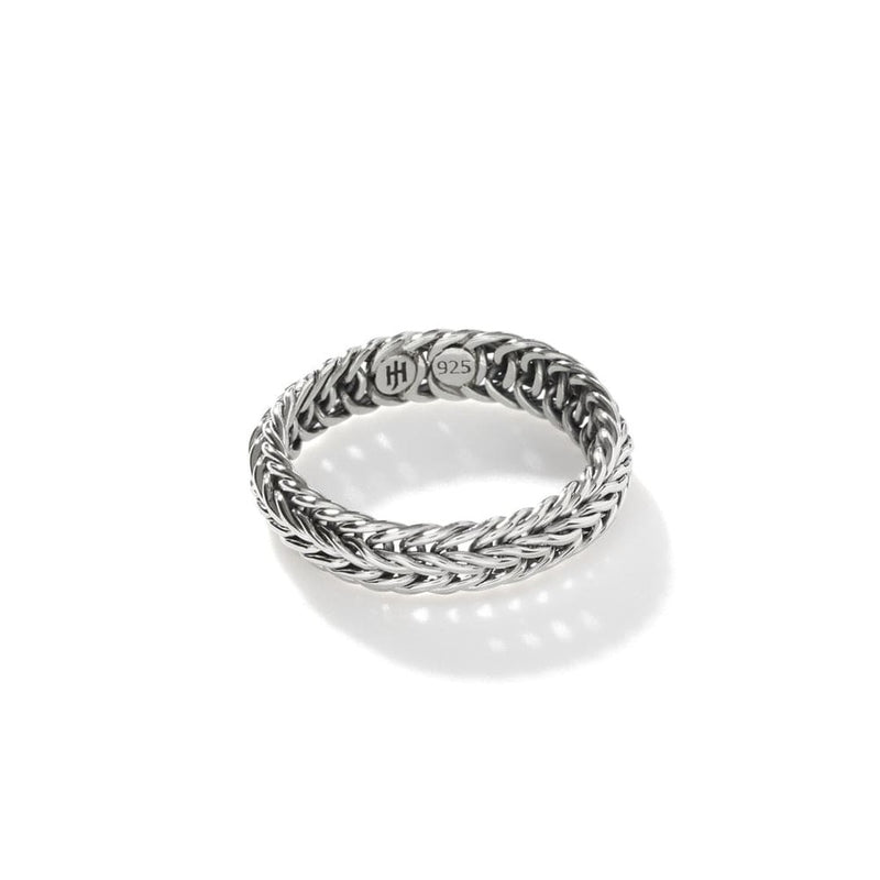 Kami Classic Chain Silver 4.5mm Band Ring - RU900323-John Hardy-Renee Taylor Gallery