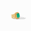 Cheval Statement Ring - Iridescent Emerald Green-Julie Vos-Renee Taylor Gallery