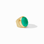 Verona Statement Ring - Iridescent Emerald Green-Julie Vos-Renee Taylor Gallery