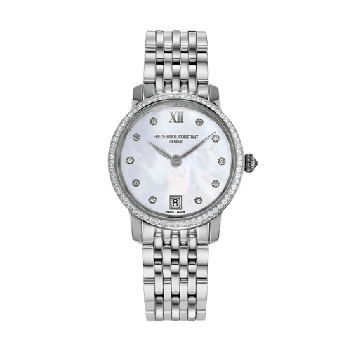 CLASSICS SLIMLINE LADIES - FC-220MPWD1SD26B-Frederique Constant-Renee Taylor Gallery