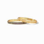 Soho Stacking Bangle - Gold-Julie Vos-Renee Taylor Gallery