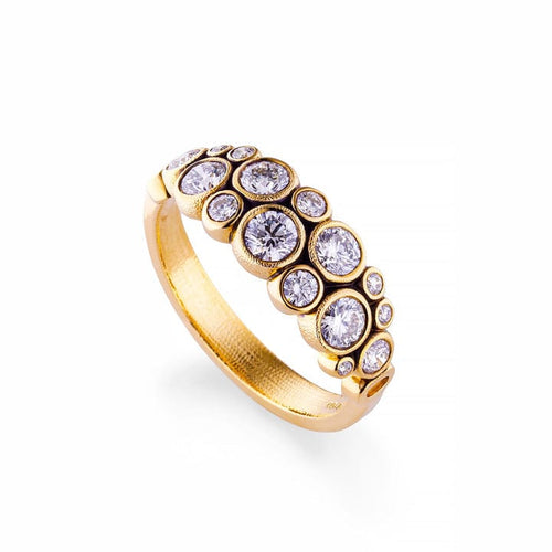 18K Gold and Diamond Ring - R-113D-Alex Sepkus-Renee Taylor Gallery