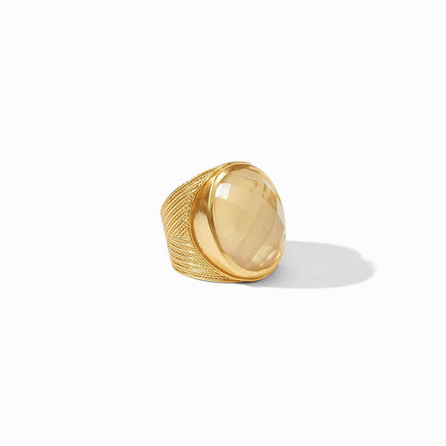 Verona Statement Ring - Iridescent Champagne-Julie Vos-Renee Taylor Gallery