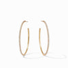 Windsor Hoop Earrings - Cubic Zirconia-Julie Vos-Renee Taylor Gallery