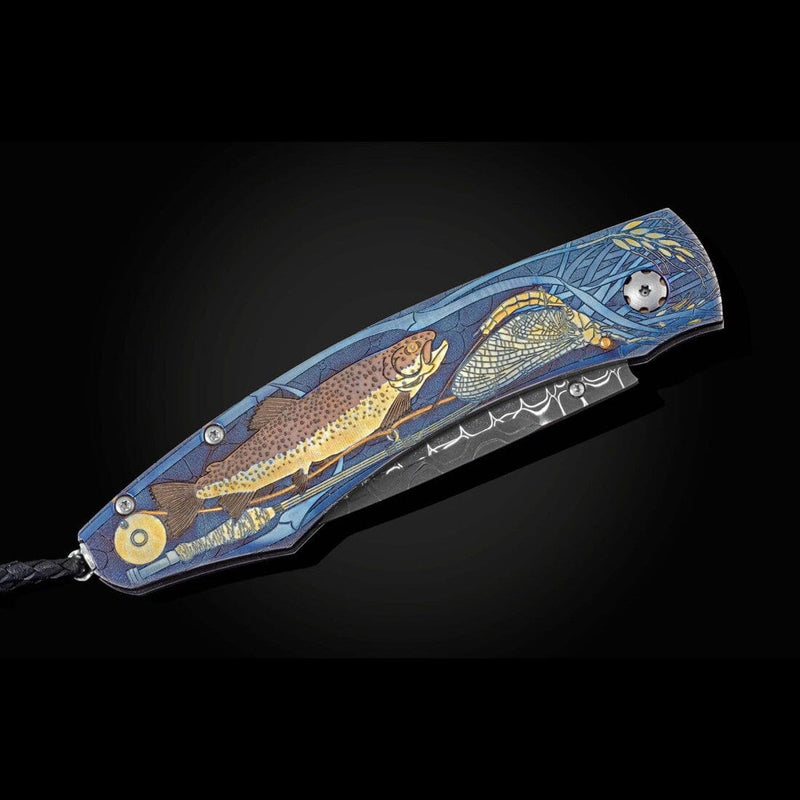 Spearpoint Trout Fishing II Limited Edition - B12 TROUT FISHING II-William Henry-Renee Taylor Gallery