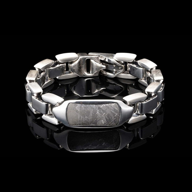 Men's Meteorite Identity Bracelet - BR24 MET-William Henry-Renee Taylor Gallery