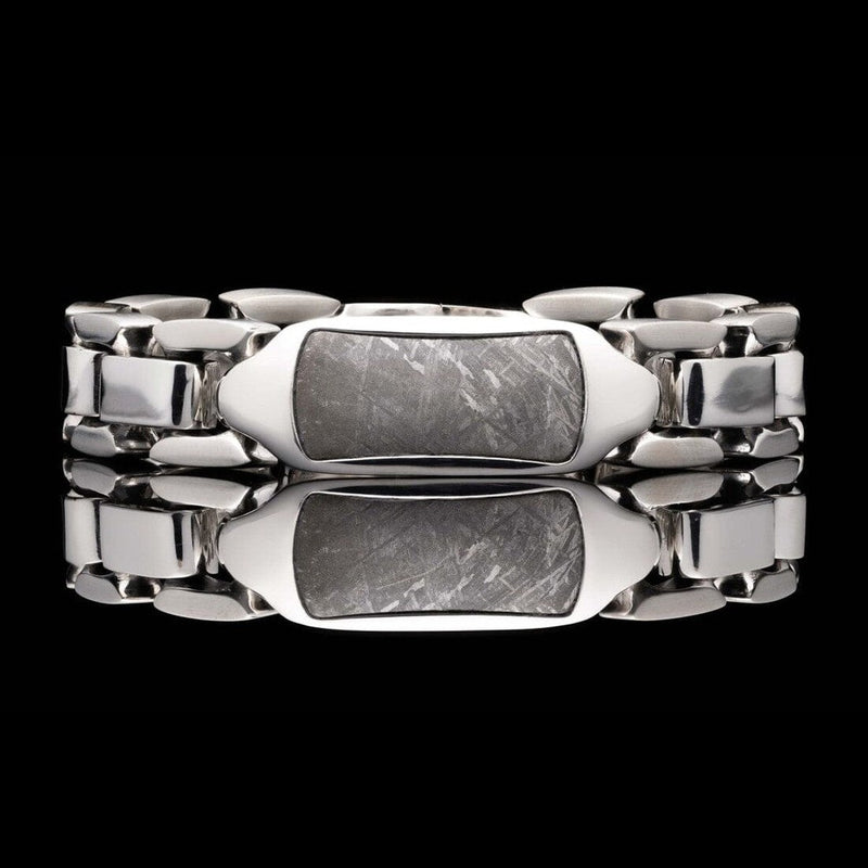 Men's Meteorite Identity Bracelet - BR24 MET-William Henry-Renee Taylor Gallery