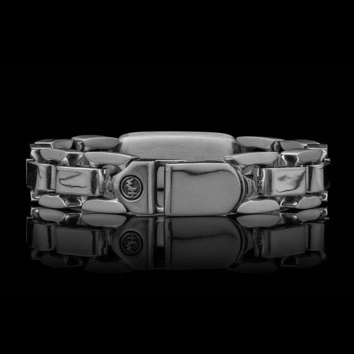 Men's Black Jade Identity Bracelet - BR24 BLK J-William Henry-Renee Taylor Gallery