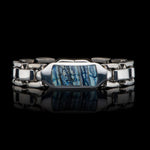 Men's Blue Mammoth Identity Bracelet - BR24 MT BL-William Henry-Renee Taylor Gallery