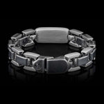 Men's Black Jade Identity Bracelet - BR24 BLK J-William Henry-Renee Taylor Gallery