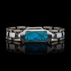 Men's Turquoise Identity Bracelet - BR24 TQ-William Henry-Renee Taylor Gallery